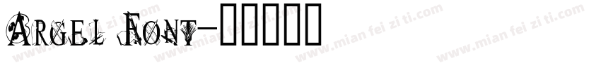Argel Font字体转换